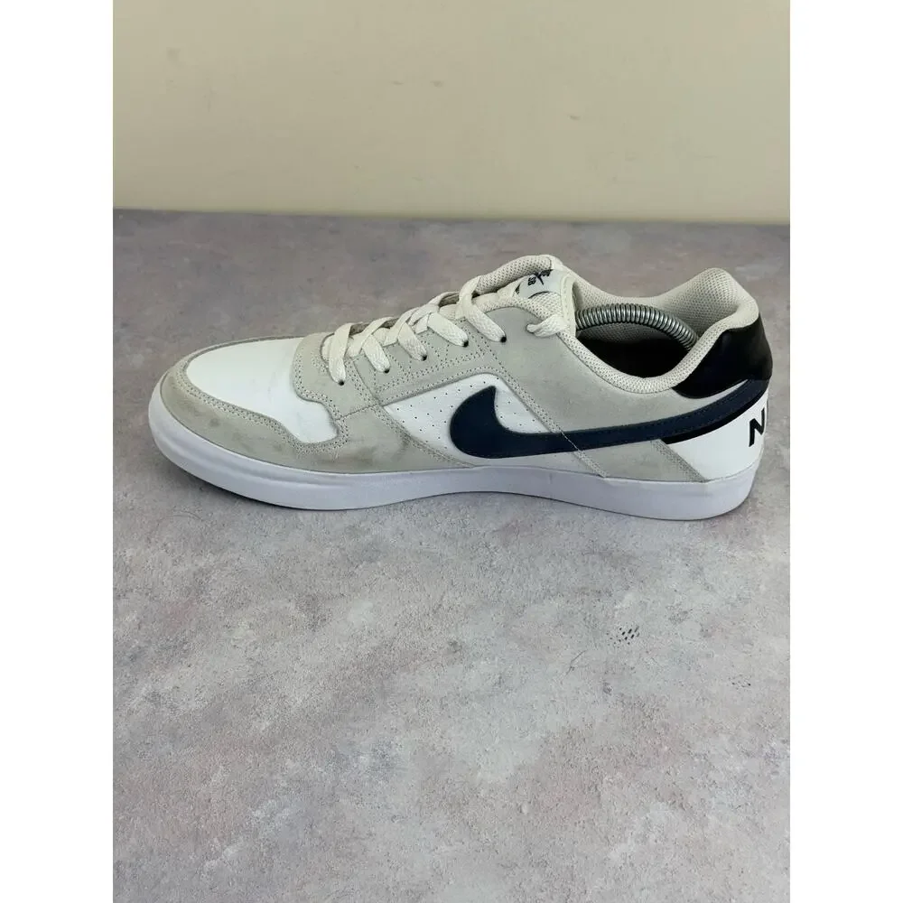 Rare Nike SB Delta Force Vulc 'White Thunder Blue' 942237-100 Sz 12